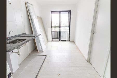 Sala/Cozinha de apartamento para alugar com 1 quarto, 30m² em Belenzinho, São Paulo