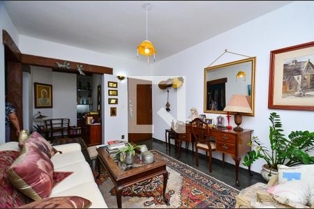 Sala de apartamento à venda com 4 quartos, 100m² em São Pedro, Belo Horizonte