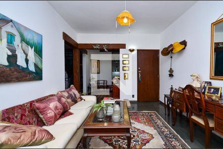 Sala de apartamento à venda com 4 quartos, 100m² em São Pedro, Belo Horizonte