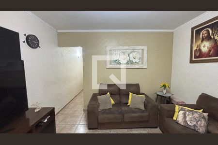 Sala de casa à venda com 3 quartos, 200m² em Jardim, Santo André