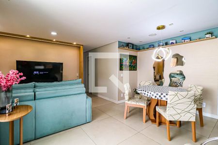 Sala de apartamento à venda com 3 quartos, 95m² em Educandário, São Paulo