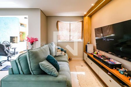 Sala de apartamento à venda com 3 quartos, 95m² em Educandário, São Paulo