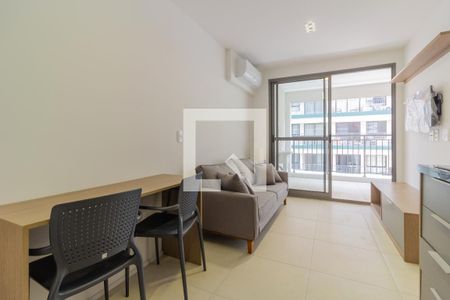 Sala/Cozinha de apartamento à venda com 1 quarto, 39m² em Sumaré, São Paulo