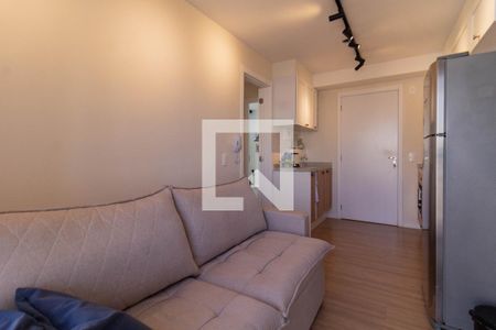 Sala de apartamento à venda com 1 quarto, 27m² em Parque Industrial Tomas Edson, São Paulo