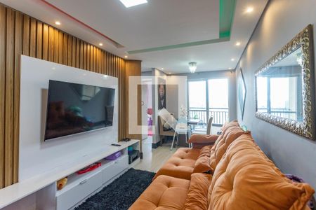 Sala de apartamento para alugar com 2 quartos, 53m² em Baeta Neves, São Bernardo do Campo
