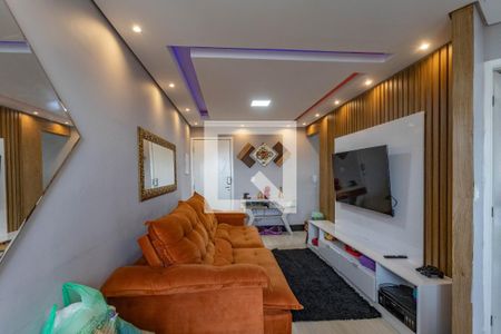 Sala de apartamento à venda com 2 quartos, 53m² em Baeta Neves, São Bernardo do Campo