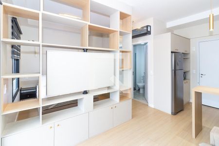 Sala/Cozinha de apartamento à venda com 1 quarto, 31m² em Pompeia, São Paulo