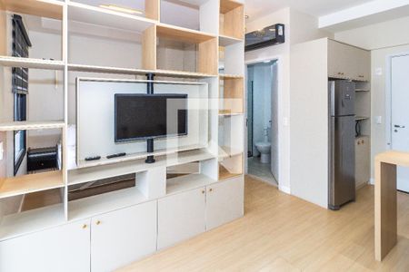 Sala/Cozinha de apartamento à venda com 1 quarto, 31m² em Pompeia, São Paulo