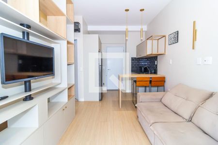 Sala/Cozinha de apartamento à venda com 1 quarto, 31m² em Pompeia, São Paulo