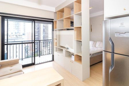 Sala/Cozinha de apartamento à venda com 1 quarto, 31m² em Pompeia, São Paulo