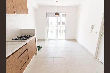 Sala/Cozinha de apartamento para alugar com 1 quarto, 33m² em Belenzinho, São Paulo