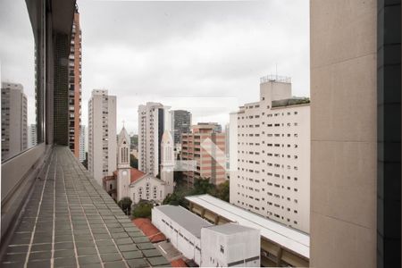 Vista da Sala de apartamento para alugar com 3 quartos, 107m² em Vila Clementino, São Paulo
