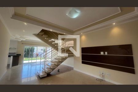 Sala de casa de condomínio à venda com 3 quartos, 180m² em Fazenda Santa Cândida, Campinas