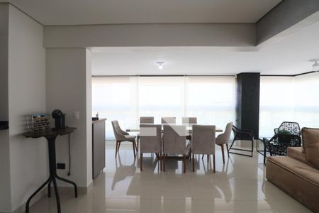 Sala de apartamento para alugar com 3 quartos, 120m² em Balneario Cidade Atlantica, Guarujá