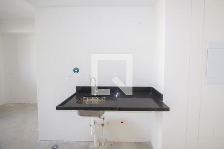 Cozinha de kitnet/studio para alugar com 1 quarto, 27m² em Brooklin Paulista, São Paulo