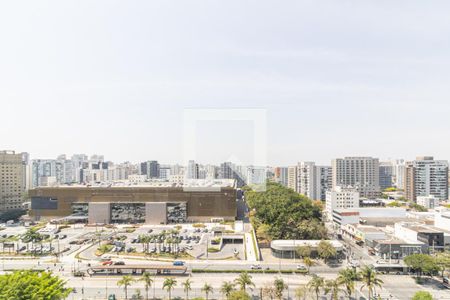 Varanda da Sala de apartamento à venda com 1 quarto, 74m² em Indianópolis, São Paulo