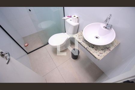 Banheiro Social de kitnet/studio para alugar com 1 quarto, 28m² em Vila Formosa, São Paulo