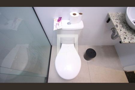 Banheiro Social de kitnet/studio para alugar com 1 quarto, 28m² em Vila Formosa, São Paulo