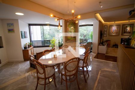 Sala de Jantar de apartamento à venda com 3 quartos, 172m² em Cidade Monções, São Paulo