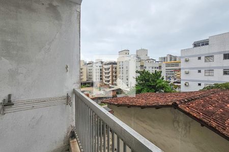 Varanda de apartamento para alugar com 1 quarto, 50m² em Jardim Tres Marias, Guarujá