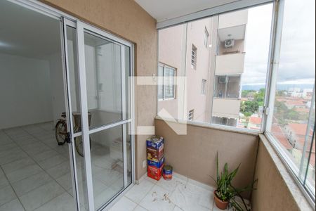 Varanda da Sala de apartamento para alugar com 2 quartos, 80m² em Vila São José, Taubaté