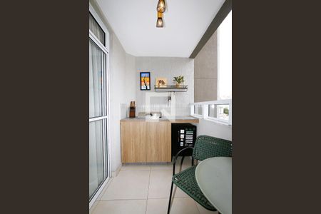 Varanda da Sala de apartamento à venda com 3 quartos, 75m² em Nova Suíça, Belo Horizonte