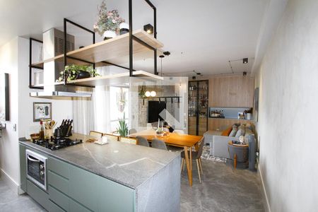 Sala de apartamento à venda com 3 quartos, 75m² em Nova Suíça, Belo Horizonte