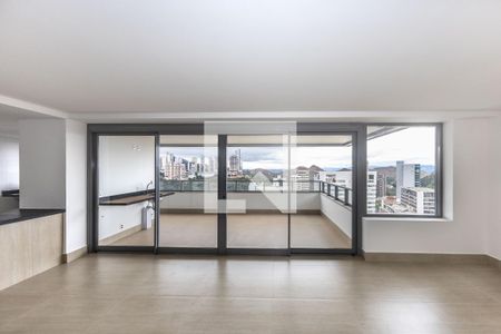 Sala  de apartamento à venda com 4 quartos, 239m² em Vale do Sereno, Nova Lima