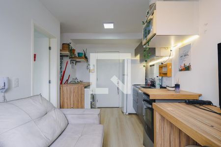 Sala de apartamento para alugar com 1 quarto, 24m² em Parque Arariba, São Paulo