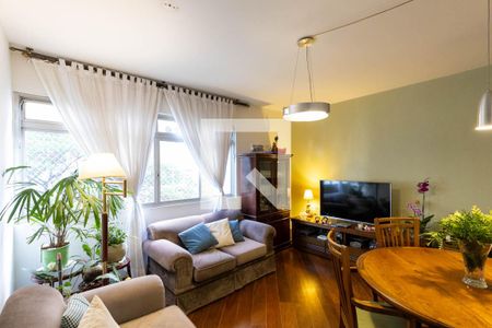 Sala de apartamento à venda com 3 quartos, 105m² em Consolação, São Paulo