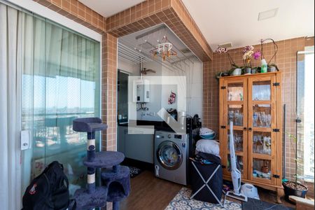 Varanda da Sala de apartamento para alugar com 2 quartos, 61m² em Vila Dom Pedro Ii, São Paulo