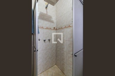 Banheiro da Suíte 1 de casa de condomínio à venda com 3 quartos, 150m² em Teresópolis, Porto Alegre