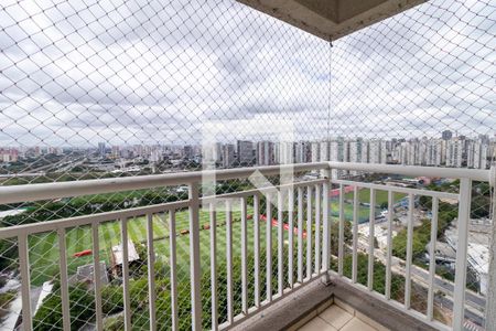 Sacada da Sala de apartamento à venda com 2 quartos, 58m² em Água Branca, São Paulo