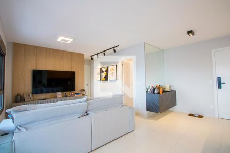 Sala de apartamento à venda com 2 quartos, 76m² em Vila Gilda, Santo André