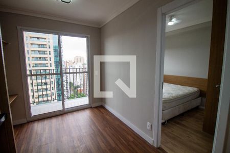 Sala de apartamento para alugar com 1 quarto, 26m² em Campo Belo, São Paulo