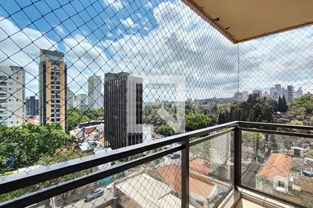 Vista/Varanda de apartamento à venda com 3 quartos, 80m² em Pinheiros, São Paulo
