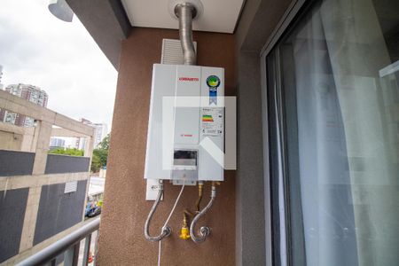 Terraço de kitnet/studio para alugar com 1 quarto, 24m² em Vila Cordeiro, São Paulo