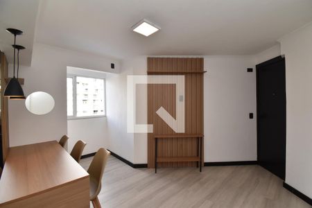 Sala/Cozinha de apartamento para alugar com 1 quarto, 35m² em Cristo Rei, Curitiba