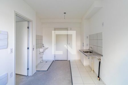 Sala/Cozinha de apartamento à venda com 1 quarto, 27m² em Vila Andrade, São Paulo