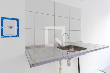 Sala/Cozinha de apartamento à venda com 1 quarto, 27m² em Vila Andrade, São Paulo