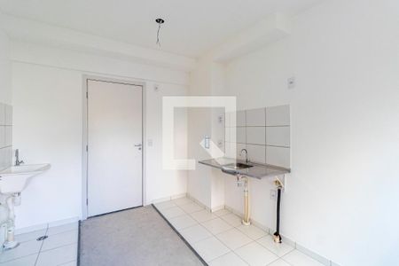 Sala/Cozinha de apartamento à venda com 1 quarto, 27m² em Vila Andrade, São Paulo