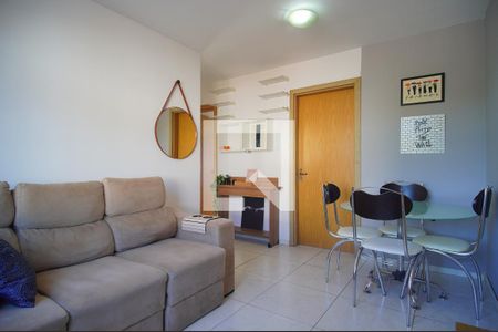 Sala de apartamento à venda com 2 quartos, 64m² em Hamburgo Velho, Novo Hamburgo