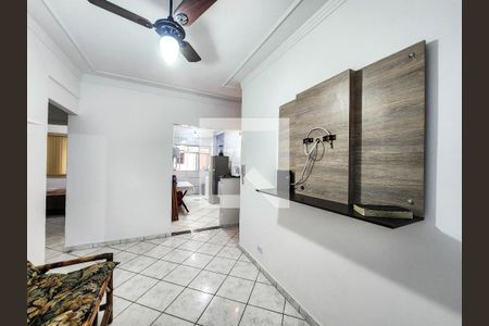 Sala de apartamento para alugar com 2 quartos, 87m² em Aparecida, Santos