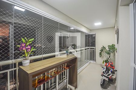 Sacada de apartamento à venda com 3 quartos, 80m² em Centro, São Bernardo do Campo