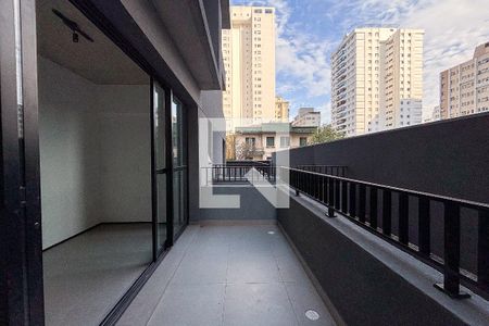 Varanda de kitnet/studio para alugar com 1 quarto, 23m² em Cerqueira César, São Paulo