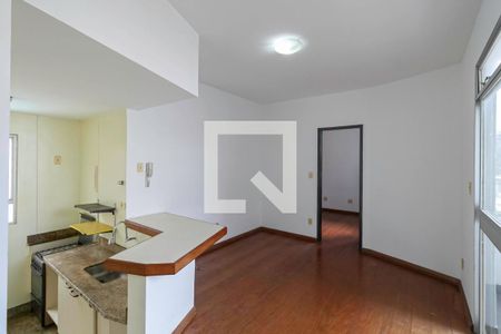 Sala de apartamento à venda com 1 quarto, 46m² em Coracao de Jesus, Belo Horizonte