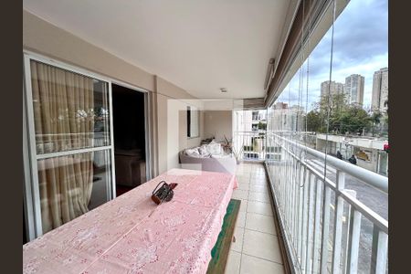 Varanda da Sala de apartamento à venda com 3 quartos, 128m² em Vila Leonor, Guarulhos