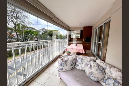 Varanda da Sala de apartamento à venda com 3 quartos, 128m² em Vila Leonor, Guarulhos