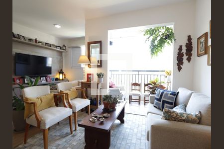 Sala de apartamento à venda com 2 quartos, 64m² em Jardim Monte Kemel, São Paulo