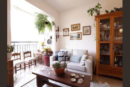 Sala de apartamento à venda com 2 quartos, 64m² em Jardim Monte Kemel, São Paulo